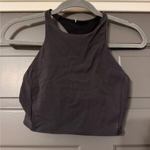 Women's Black Sleeveless Top